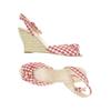 Guess Damen Sandale, Gr. 40, rot, kein Etikett