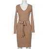 Anna Field Damen Kleid, Gr. 32, beige, kein Etikett