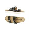 Mephisto Damen Sandale, Gr. 38, schwarz, Leder