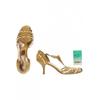 Bronx Damen Sandale, Gr. 40, beige, Leder