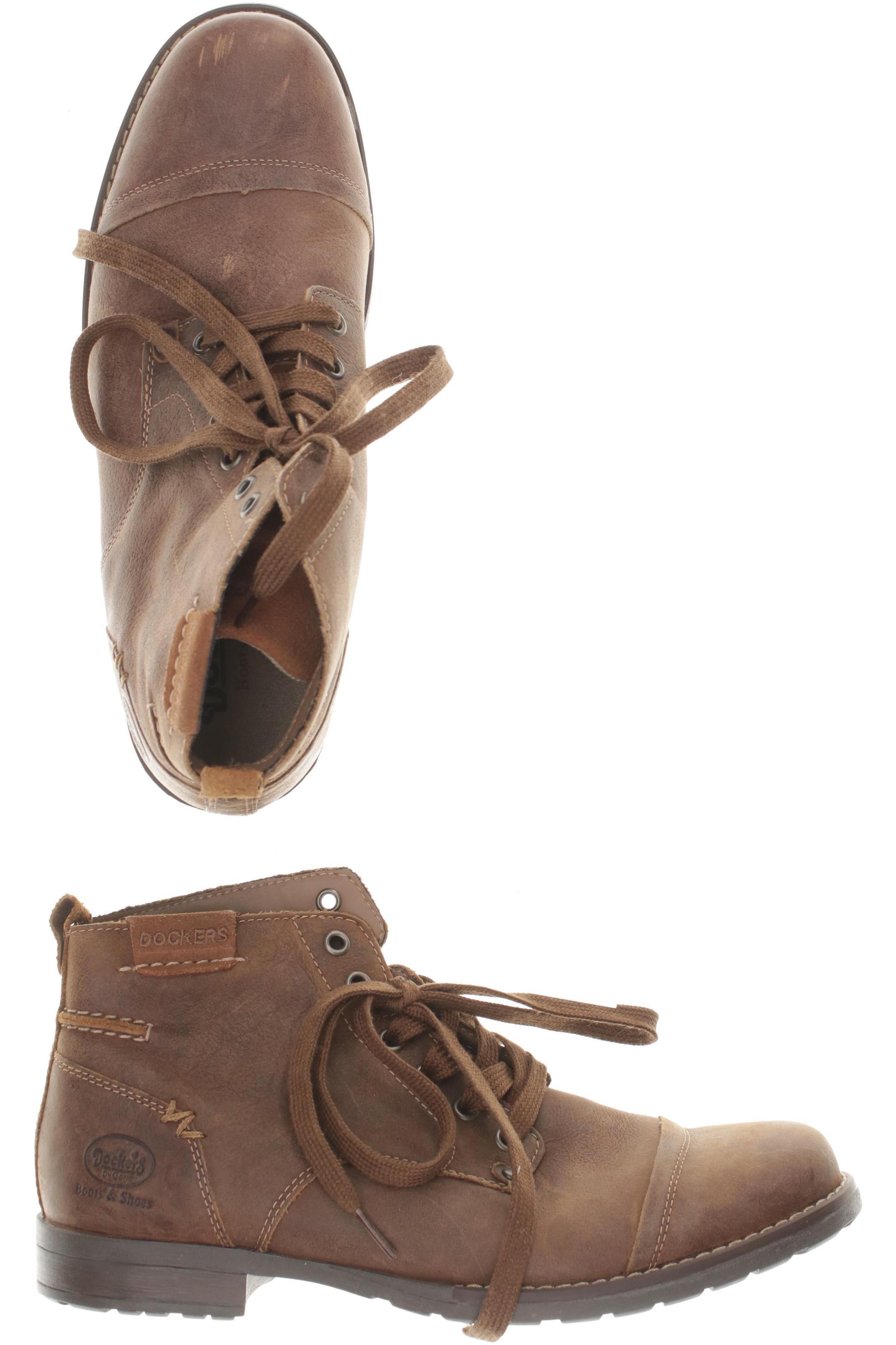 Dockers by Gerli Herren Stiefel, Gr. 42, braun, Leder Image