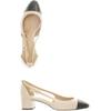 Sam Edelman Damen Pumps, Gr. 37, braun, beige, kein Etikett