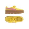 Puma Damen Sneakers, Gr. 38.5, gelb, kein Etikett