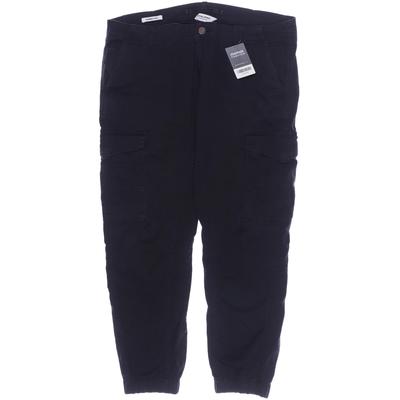 Jack & Jones Herren Stoffhose, Gr. 38, schwarz, Elasthan, Baumwolle Image