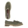 Bronx Damen Halbschuh, Gr. 42, grün, Leder