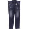 Replay Herren Jeans, Gr. 38, marineblau, Elasthan, Baumwolle, Leder