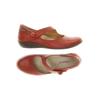 Mephisto Damen Ballerinas, Gr. 5.5, rot, Leder