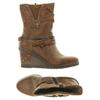 Mustang Damen Stiefel, Gr. 40, braun, kein Etikett