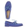 Sebago Damen Halbschuh, Gr. 36, blau, Leder