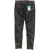 Miss Sixty Damen Stoffhose, Gr. 27, schwarz, Kunstleder, Synthetik