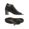 Dkode Damen Sandale, Gr. 41, schwarz, Wildleder