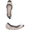 Bloch Damen Ballerinas, Gr. 38, beige, Leder