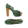 Jeffrey Campbell Damen Pumps, Gr. 41, grün, Leder