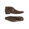 Santoni Herren Halbschuh, Gr. 10, braun, Leder