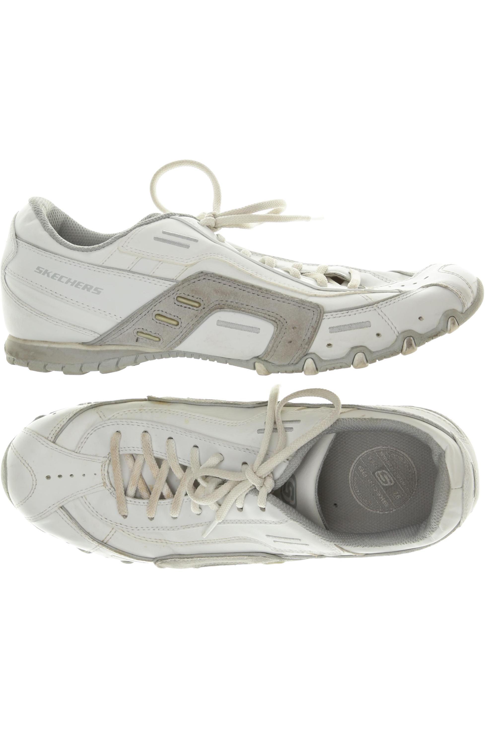 Skechers Herren Sneakers, Gr. 10, weiß, Leder Image
