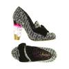 Irregular Choice Damen Pumps, Gr. 37, grau, kein Etikett