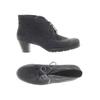 Semler Damen Stiefelette, Gr. 40, blau, Leder