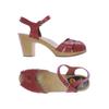 Swedish hasbeens Damen Sandale, Gr. 40, rot, kein Etikett