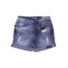 Tom Tailor Damen Shorts, Gr. 25, blau, Elasthan, Baumwolle