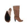 Tom Tailor Damen Stiefel, Gr. 39, braun, Kunstleder