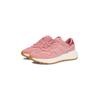 Keilsneaker TOMMY JEANS "TJW CLEATED RUNNER", Damen, Gr. 39, bunt (rosa, beere), Veloursleder, Textil, sportlich, Schuhe, Freizeitschuh, Schnürschuh, Halbschuh mit Reflektorstreifen