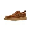 Sneaker CLARKS "Clarks Sneaker Veloursleder", Herren, Gr. 44,5, braun (hellbraun), Veloursleder, casual, Schuhe