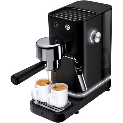 WMF Espressomaschine "Lumero Deep Black", schwarz, B:31cm H:30,5cm T:14cm, Kaffeemaschinen, kompakt, dezente LED-Beleuchtung, 15 bar, 1350 Watt, Milchschaumdüse Image