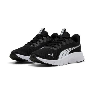 Sneaker PUMA "FLEXFOCUS LITE MODERN JR", Gr. 36, schwarz-weiß (puma schwarz, puma weiß), Textil, sportlich, Schuhe Image