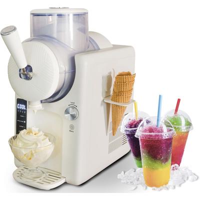 UNOLD Slush-Eismaschine "Sofie 48950", weiß, B:43,5cm H:44,2cm T:22,6cm, Eismaschinen, 2in1-Slush und Softeismaschine Image