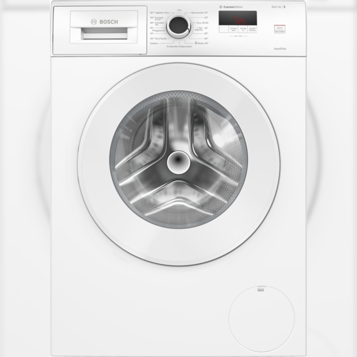 Bosch Serie 2 WGE0242H Waschmaschine, Frontlader, 7 kg, 1400 U/min., Weiß Image