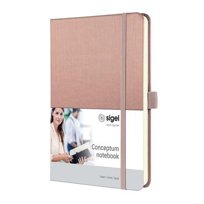 Sigel Notizbuch »CONCEPTUM rose metallic« liniert A5 194 Seiten Image