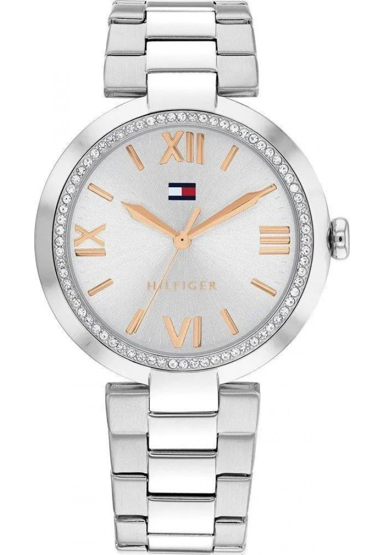 Tommy Hilfiger Damenuhr Quartz Grau Einheitsgröße