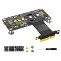 Cavo di estensione a per scheda riser M.2 M-Key nvme ssd a PCIe x4