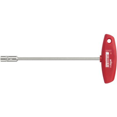Steckschlüssel mit Quergriff Sechskant glanzvernickelt 16,0 mm (00994) - Wiha Image