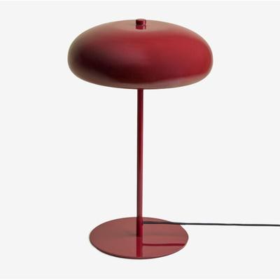 Sklum - Tischlampe aus Metall Hilma Weinrot Image