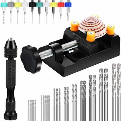 37-teiliges DIY-Handbohrwerkzeugset (0,3–1,2 mm PCB-Bohrer) Image