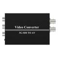 Convertitore adattatore audio video composito SDI-AV CVBS con spina USA
