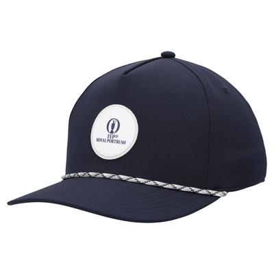 The Open 153rd Royal Portrush Ahead Custom Seilkappe – Marineblau Image