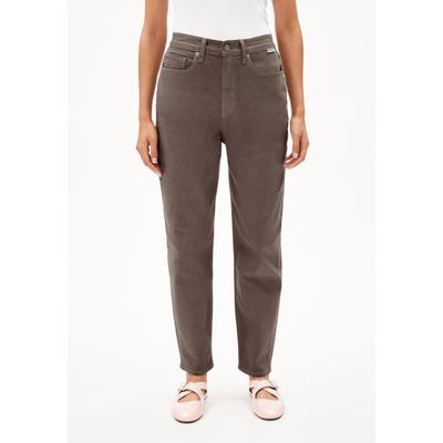 MAIRAA - Frauen Mom Fit Jeans - braun (Größe: 30/34) Image