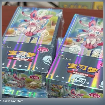 Original Pokemon Karten Gem Pack Vol.2 Chinesische Pokemon Tcg Eevee Album Scarlet Und Violet Trading Ptcg Tasche Box Karte Spielzeug Geschenke Image