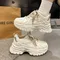 Women's Sneakers Spring Autumn Platform Sports Shoe Mesh Breathable Colour Blocking Thick Bottom Tenis Feminino Heighten Zapatos