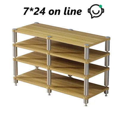 DK-015 HIFI Power Amplifier Cabinet Amp Cabinet Rack Audio Cabinet Rack TV Cabinet Shock Absorb Image
