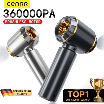CENRR 360000 PA Auto Staubsauger Mini Leistungsstarke Drahtlose Handheld Reinigung Maschine Haushaltsgerät Tragbare Auto Staubsauger Image