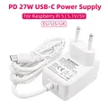 Raspberry Pi 5 5.1V 5A Alimentatore PD 27W USB Tipo C Caricatore EU US UK Spina Adattatore di Alimentazione per Raspberry Pi 5/4B RPI 5