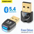 Ricevitore trasmettitore adattatore USB Bluetooth 5.4 per tastiera wireless Mouse Adattatore USB wireless audio Bluetooth per PC portatile