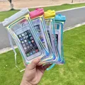 Cordino tattile Laser Airbag Anti affondamento Borsa per telefono impermeabile per Apple IPhone Xiaomi Samsung Nuoto universale
