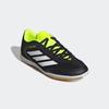 Fußballschuh ADIDAS PERFORMANCE "COPA COURT LEAGUE HALLEN-E FÜR KINDER", Gr. 34, core schwarz, cloud weiß, lucid lemon, Textil, Synthetik, sportlich, Schuhe, geeignet als Hallenschuhe
