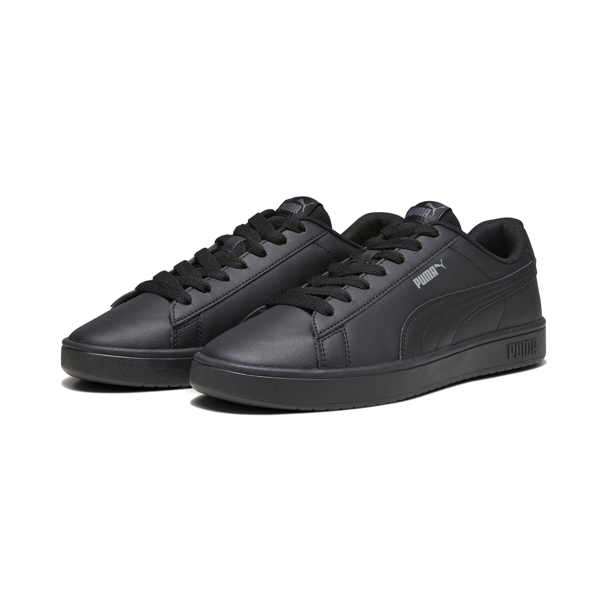 Sneaker PUMA "RICKIE CLASSIC", Damen, Gr. 40, schwarz (puma schwarz, cool schwarz gray), Synthetik, unifarben, Schuhe Sneaker