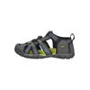 Trekkingschuh KEEN "Keen Wanderschuhe Synthetik/Textil", Kinder, Gr. 24, grau, Synthetik, Textil, sportlich, Schuhe
