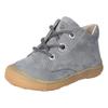 Lauflernschuh PEPINO BY RICOSTA "Cory 50 WMS: Mittel", Kinder, Gr. 25, grau, Leder, casual, Schuhe, Schnürschuh mit WMS-System, Leder, Größenschablone zum Download